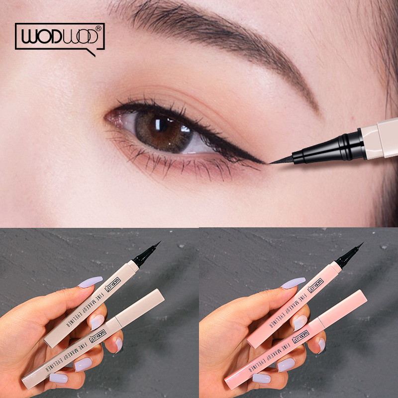 [Hàng mới về] Bút kẻ mắt WODWOD màu đen kháng nước và mồ hôi không nhòe dễ tẩy trang