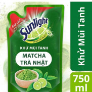 Nước rửa chén Sunlight Trà xanh/Trà Trắng/Chanh túi 750ml màu ngẫu nhiên