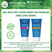 Gel rửa mặt Compliment No Problem giảm viêm, mụn