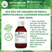 Sữa rửa mặt Bielenda Dr Medica Anti-acne Dermatological Cleansing Emulsion giảm mụn, làm sạch sâu mà vẫn êm dịu