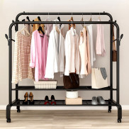 Giá Kệ Treo Quần Áo Đôi Đa Năng VANDO Chất Liệu Inox Kiểu Dáng Thông Min