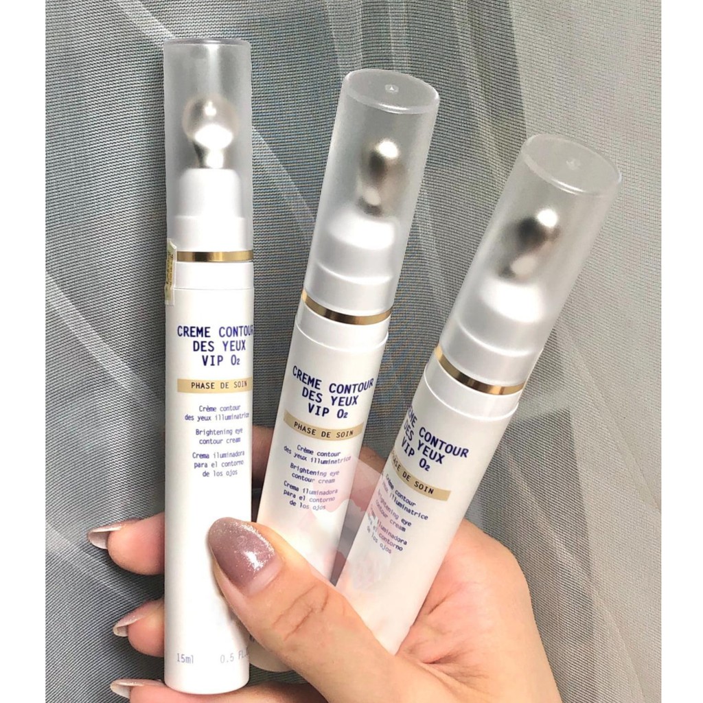 Kem mắt giúp làm sáng, giảm quầng thâm, dưỡng ẩm và bổ sung oxi cho mắt Creme Contour Des Yeux VIP O2