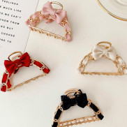 Kẹp Tóc Hình Nơ Ngọt Ngào Phong Cách Hàn Quốc Cho Nữ