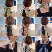 Khăn Ruy Băng Cột Tóc Phong Cách Vintage Thời Trang Cho Nữ