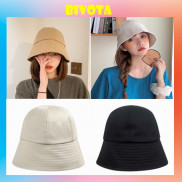 Mũ Bivota bucket trơn phong cách Hàn Quốc dành cho cả nam và nữ MN12