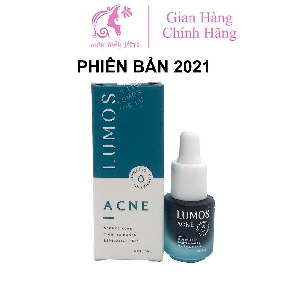 Serum ngừa mụn Lumos Acne lọ 5ml, ngăn ngừa mụn, xóa mụn se khít lỗ chân lông Mit Beauty