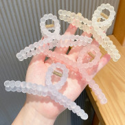  Kẹp Tóc Trong Suốt Cỡ Lớn Phong Cách Hàn Quốc Nhiều Màu Sắc Tùy Chọn