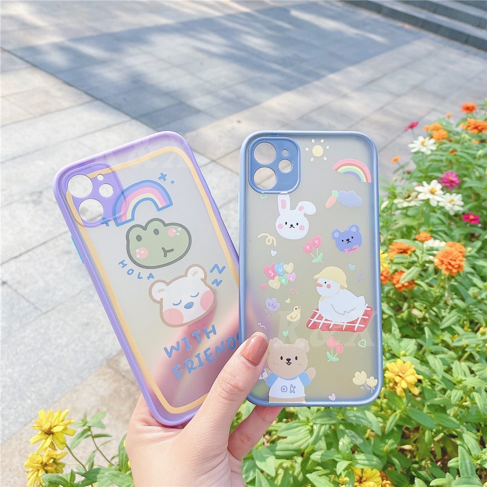Ốp điện thoại thiết kế đáng yêu cho Huawei Y6P Nova 7se 7i 5t 3i 2i Y9 Prime 2019
