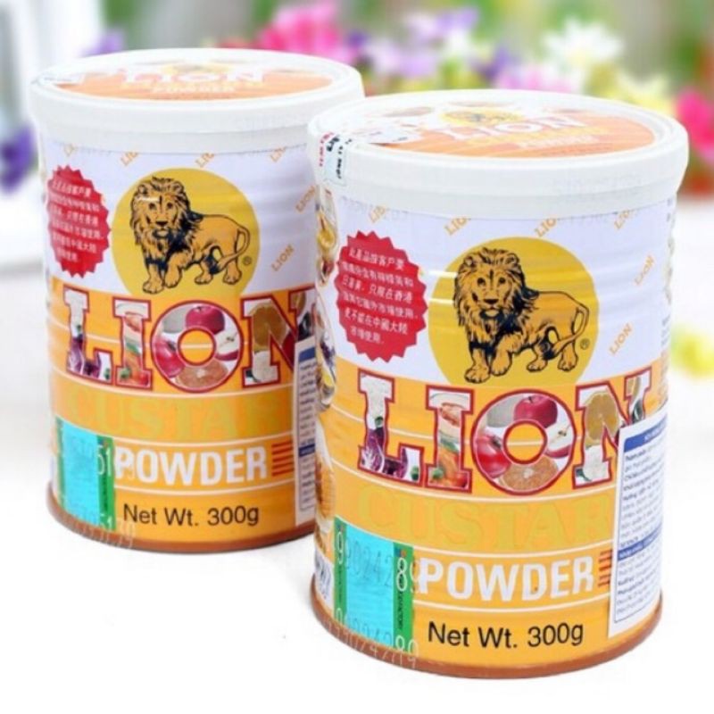 Bột Lion Sư Tử / Custard / Bột trứng sữa 100gr làm bánh dứa