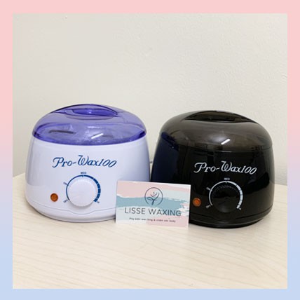Nồi nấu sáp wax lông chuyên dụng Prowax 100 Loại 1- triệt lông bằng sáp hạt đậu nóng Hard Wax Beans
