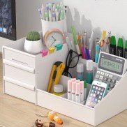 kệ đựng đồ mỹ phẩm đa năng bằng nhựa - nhiều ngăn ( loại 29.18.13 cm chắc đẹp)