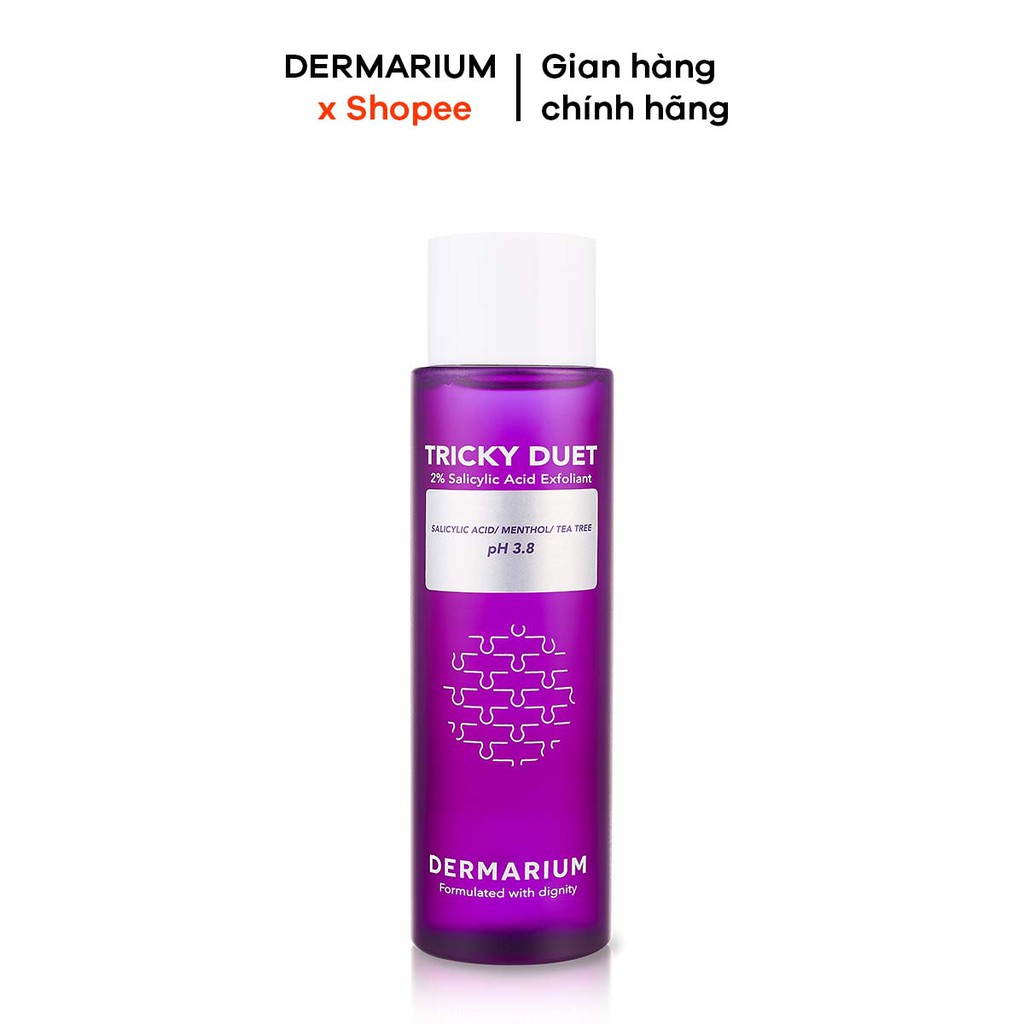 Toner Làm Sạch Dermarium Tricky Duet 2% Salicylic Acid 150ml