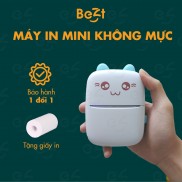Máy in nhiệt mini, máy in mini sắc nét đáng yêu cho văn phòng, học sinh, sinh viên
