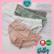 Quần lót ren xuyên thấu sexy gợi cảm ôm mông viền nhún sóng LISA DOLLY SECRET QL024