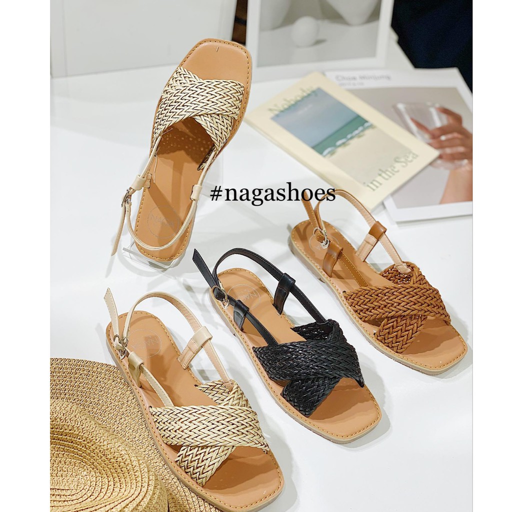 SANDAL NAGASHOES QUAI CỐI CHÉO NAS191