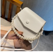 Túi xách nữ đẹp đeo chéo đeo vai quai ngọc trai nhân tạo cao cấp phong cách thời trang hàn quốc giá rẻ TX004
