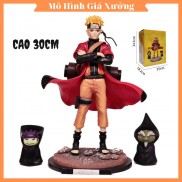 Mô hình Naruto hiền nhân cao 30cm tỉ lệ 1/6  hàng siêu to siêu chất lượng hokage làng lá jinchuriki cửu vĩ figure naruto