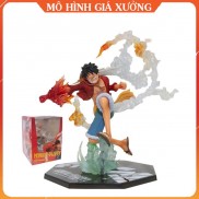 Mô hình One Piece Luffy gear 2 haki figure F.zero hàng cao cấp đế có chữ tên nhân vật luffy cao 20cm hiệu ứng đặc biệt