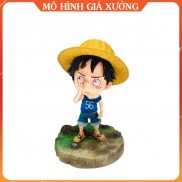 Mô hình One Piece Luffy hồi nhỏ siêu dễ thương cao 14cm , figure mô hình one piece , mô hình giá xưởng
