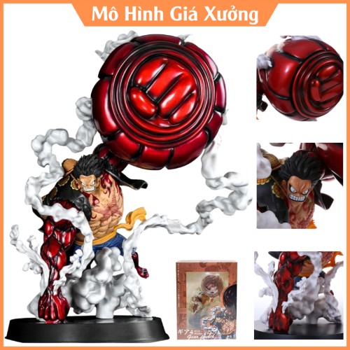 Mô hình One Piece Luffy gear 4 snake man Cao 25cm hàng cao cấp , figure mô hình anmie one piece luffy