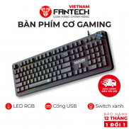 Bàn Phím Cơ Gaming Full-sized Có Dây Fantech MK852 MAXCORE Blue/Brown Switch LED RGB Gradient Full Anti Ghosting