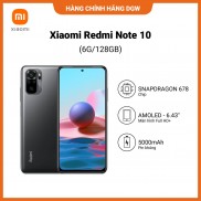 Điện thoại Xiaomi Redmi Note 10 | 6G - 128GB | SNAP678 - Hàng Chính Hãng Digiworld (Có sẵn Tiếng Việt)