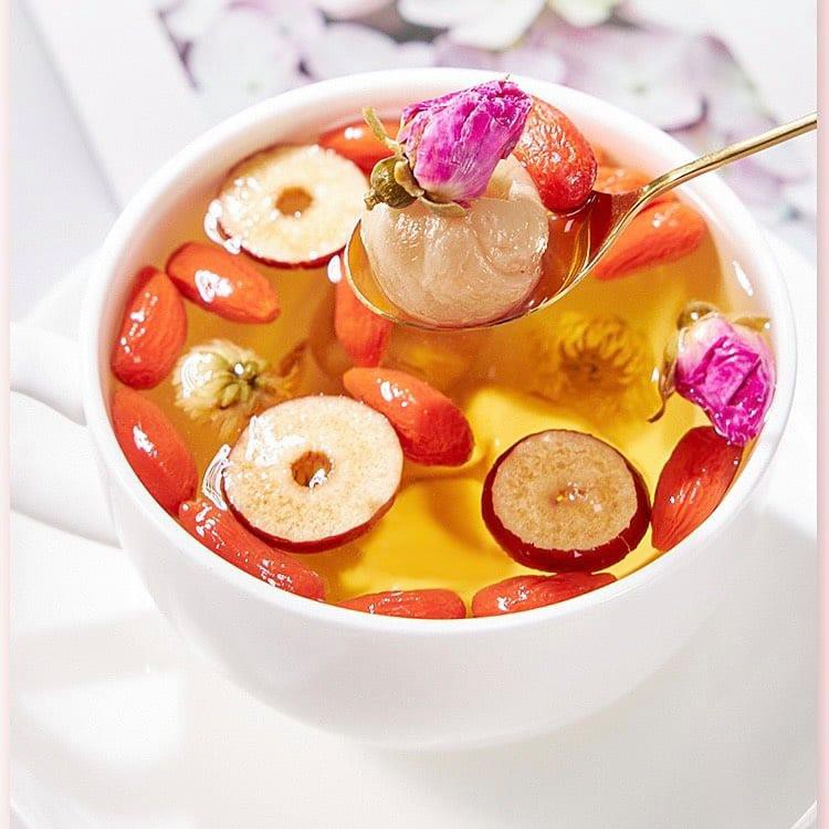 TRÀ DƯỠNG NHAN CUNG ĐÌNH thanh lọc cơ thể, đẹp da, dễ ngủ, giữ dáng