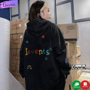 Áo khoác nỉ ngoại PE LEVENT Dây Kéo hoodie BASIC form rộng Ulzzang Unisex áo nỉ nam nữ AN26 Guvia