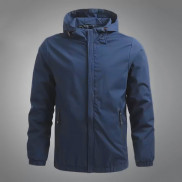 Áo khoác dù nam có nón LADOS - 2030, Dù chống nước, May 2 lớp cao cấp