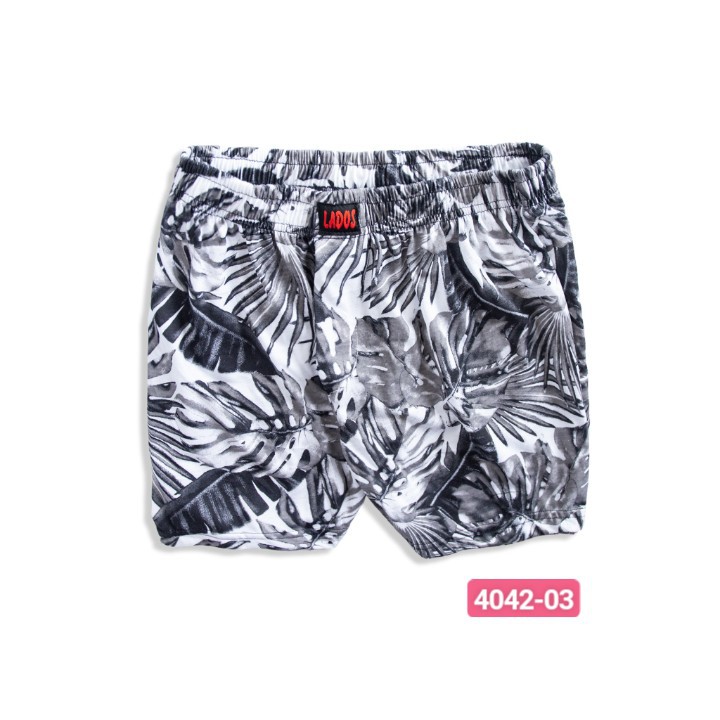Quần đùi thun nam họa tiết , nhiều màu mặc ở nhà LADOS - 4042 form thoải mái