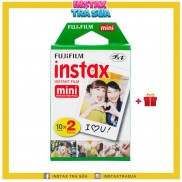 INSTAX MINI FILM - Viền Trắng - Giấy in cho máy ảnh lấy liền Instax Mini Fujifilm - Chính hãng Nhật DATE CA0