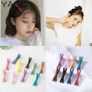 Kẹp tóc màu sắc ngọt ngào phong cách Hàn Quốc cho nữ