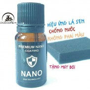 Chai phục hồi nhựa nhám Nano 10ml Cao Cấp làm đen nhựa nhám vario exciter winer SH airlade