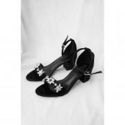 Giày cao gót Floralpunk Flower Midnight Heels 5cm