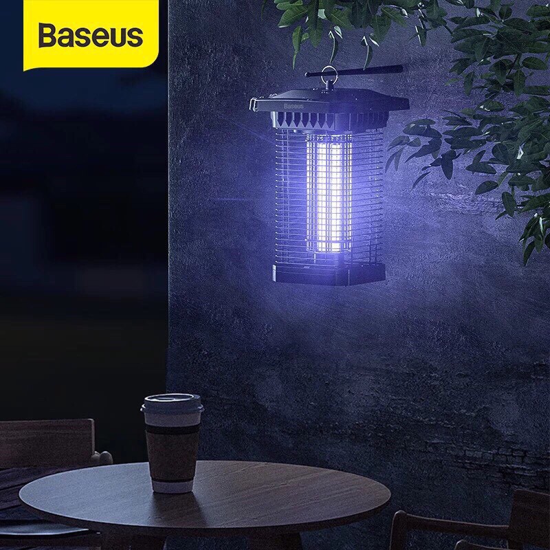 Đèn bắt muỗi côn trùng ngoài trời trong nhà sân vườn chính hãng baseus