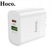 Củ sạc nhanh 18w cho iphone 12pro/ 12promax / 11pro Qc3.0 type c đến lightning Hoco C80