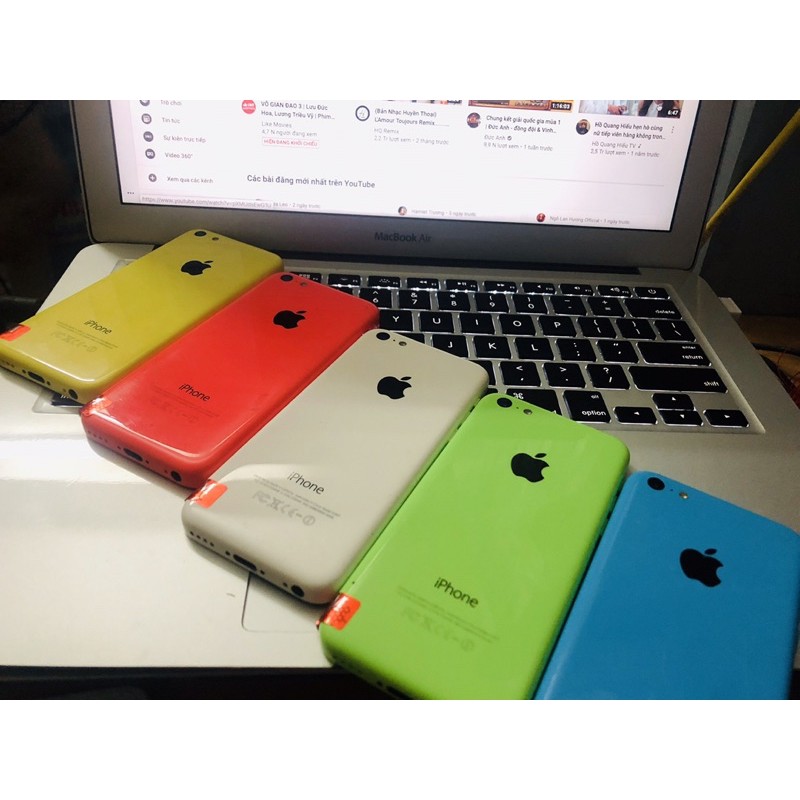  Điện thoại iPhone 5c đủ màu - chính hãng - bảo hành 12 tháng
