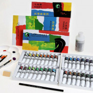 BỘ MÀU ACRYLIC MARIES DẠNG TUÝP 12/18/24/36 MÀU