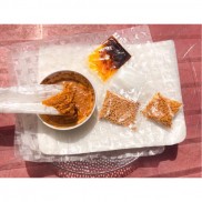Bánh tránh chấm muối sa tế tắc. Bánh tráng Vân Nguyễn. bánh tráng phơi sương