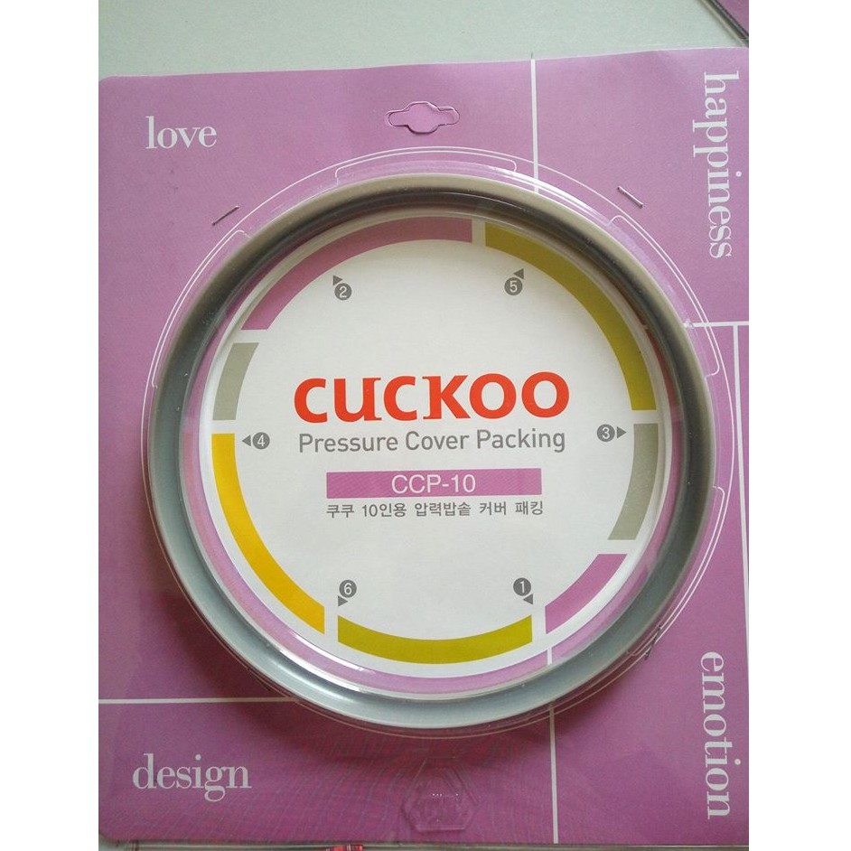 Gioăng nồi cơm Cuckoo Hàn Quốc 22cm - 1.8L - CRP G1015M (gioăng Ko hộp) CRP g1030MP, g1031MP, g1067SR,  G1020MP