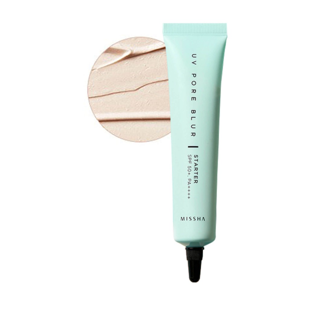 MBC Kem Lót Kiềm dầu, thu nhỏ lcl , Chống Nắng Missha UV Pore Blur Starter SPF50+/PA++++