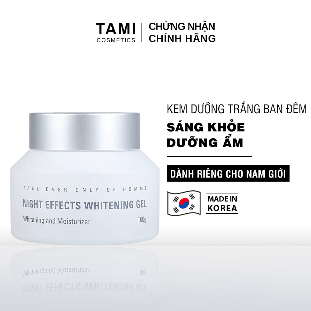 Kem dưỡng trắng da ban đêm MdoC Night Effect Whitening Gel dành cho nam 100g MKD01