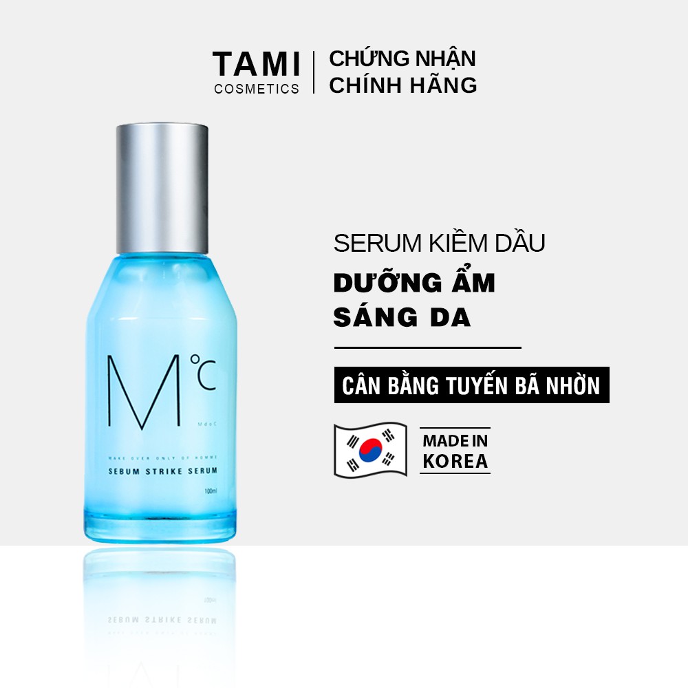 Serum kiểm soát dầu dành cho nam MdoC Sebum Strike Serum 30ml, 100ml MSR011