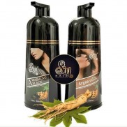 DẦU GỘI NHÂN SÂM PHỦ TÓC BẠC SIN HAIR - NHẬT BẢN, ĐEN TÓC chai 500ml
