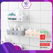 Khay kệ chữ nhật dán tường đa năng nhà tắm, nhà bếp Master Store