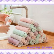 Khăn lau đa năng siêu thấm 2 mặt 23cm x 14cm Master store