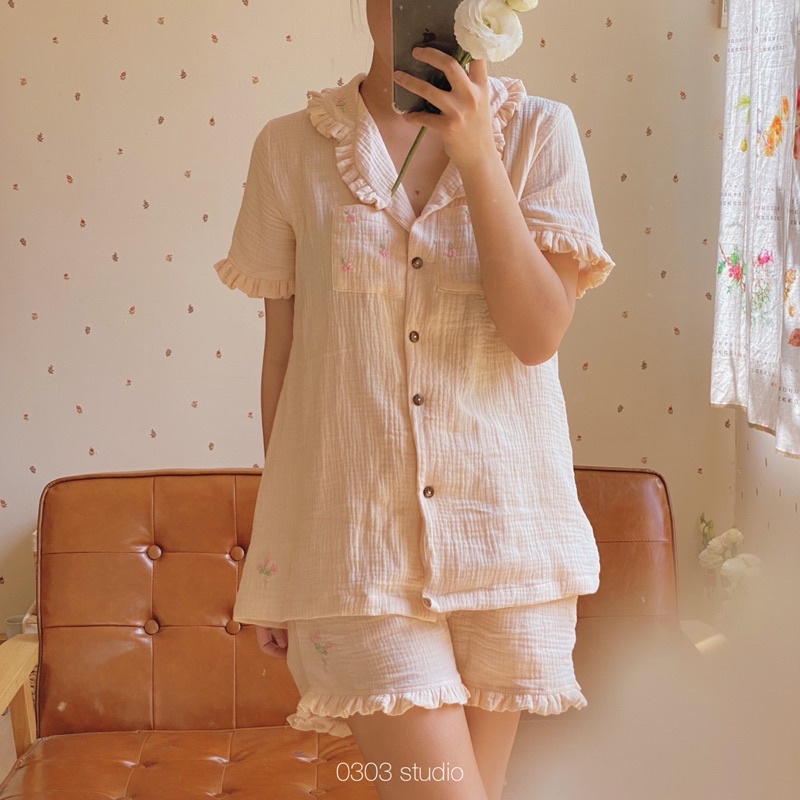 Pyjama Bồng bềnh mùa hè-0303 studio