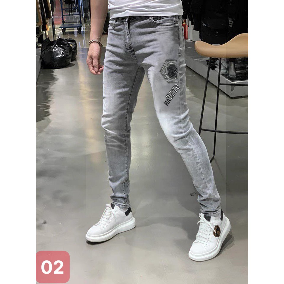 Quần Jean Nam - Quần Bò Nam co dãn ôm form tôn dáng chuẩn, quần jean thời trang cao cấp nam Muradfashion mẫu NT583
