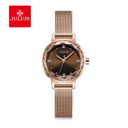 Julius Official | Đồng hồ nữ JULIUS JA917 dây thép Size 25