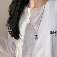 Dây Chuyền Mặt Robot Phong Cách Hip Hop Thời Trang Hàn Quốc